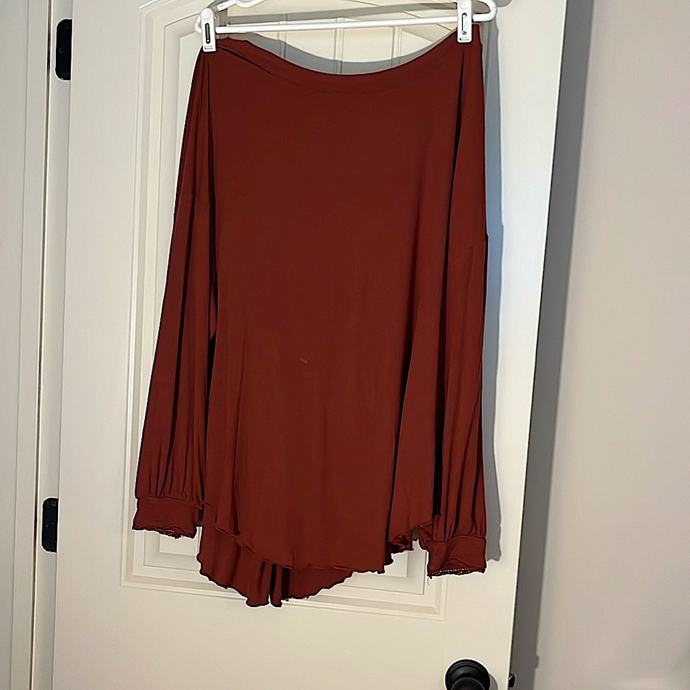 Free People long sleeve blouse